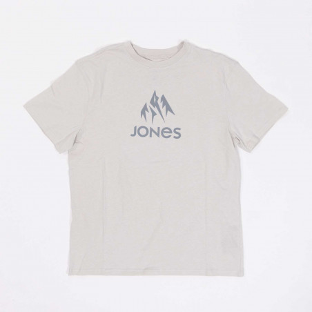 Jones Truckee Organic Cotton Tee in the Mineral Gray colorway