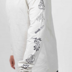 Jones Tweaker Organic Cotton Long Sleeve Tee sleeves details