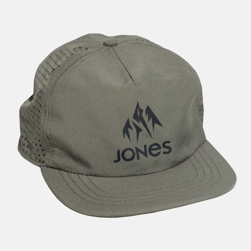 Jones Bootpack recycled tech cap in the Night Green colorway