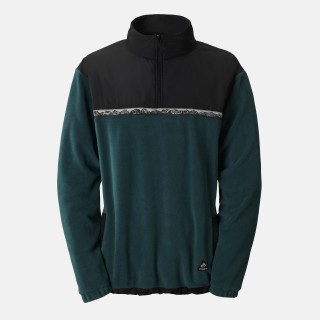 Men's Recycled Fleece Half Zip Pullover 2025 - Pacific Teal