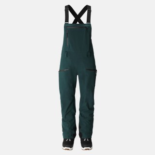 Women's Shralpinist Stretch Recycled Bibs 2025 - Pacific Teal