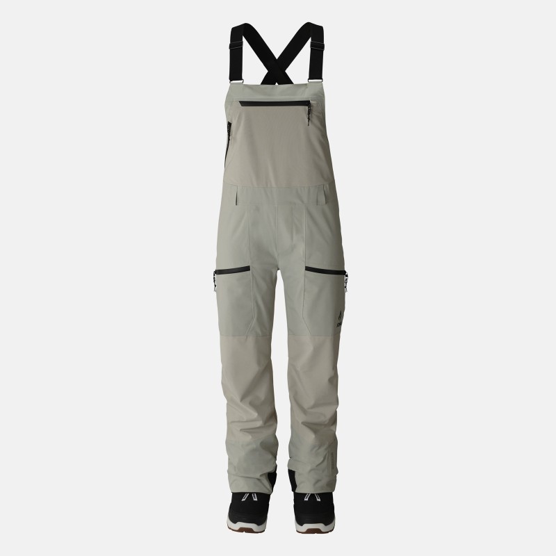 Women's MTN Surf Recycled Bibs 2025 - Smoke Gray