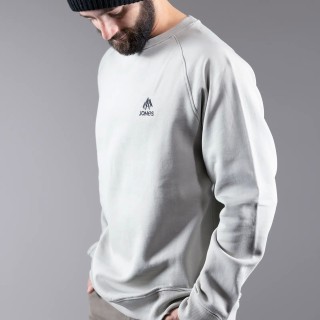 Sierra Organic Cotton Sweatshirt 2025 - Smoke Gray