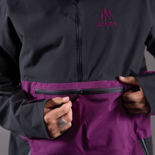 Men's MTN Surf Recycled Anorak 2025 - Deep Purple