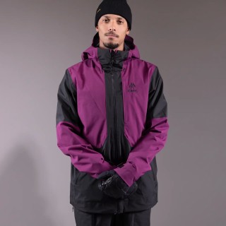 Men's MTN Surf Recycled Shell Jacket 2025 - Deep Purple