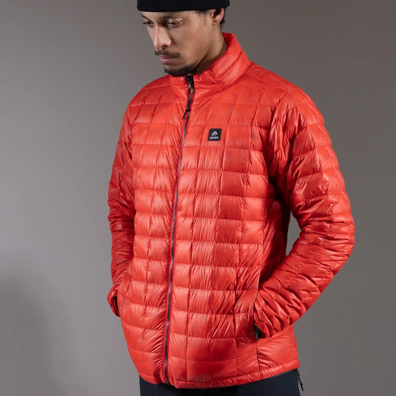 Men's Ultra Re-Up Down Recycled Jacket 2025 - Lava Red