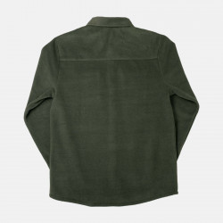 December fleece shirt - green, back