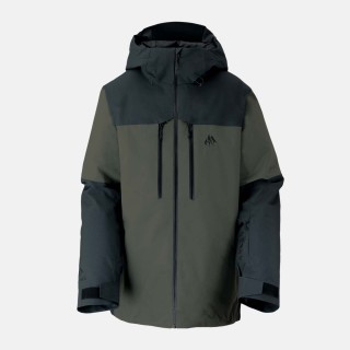 Jones outerwear Mountain Surf parka in pine green